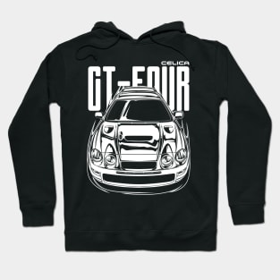 Toyota Celica GT-Four (White Print) Hoodie